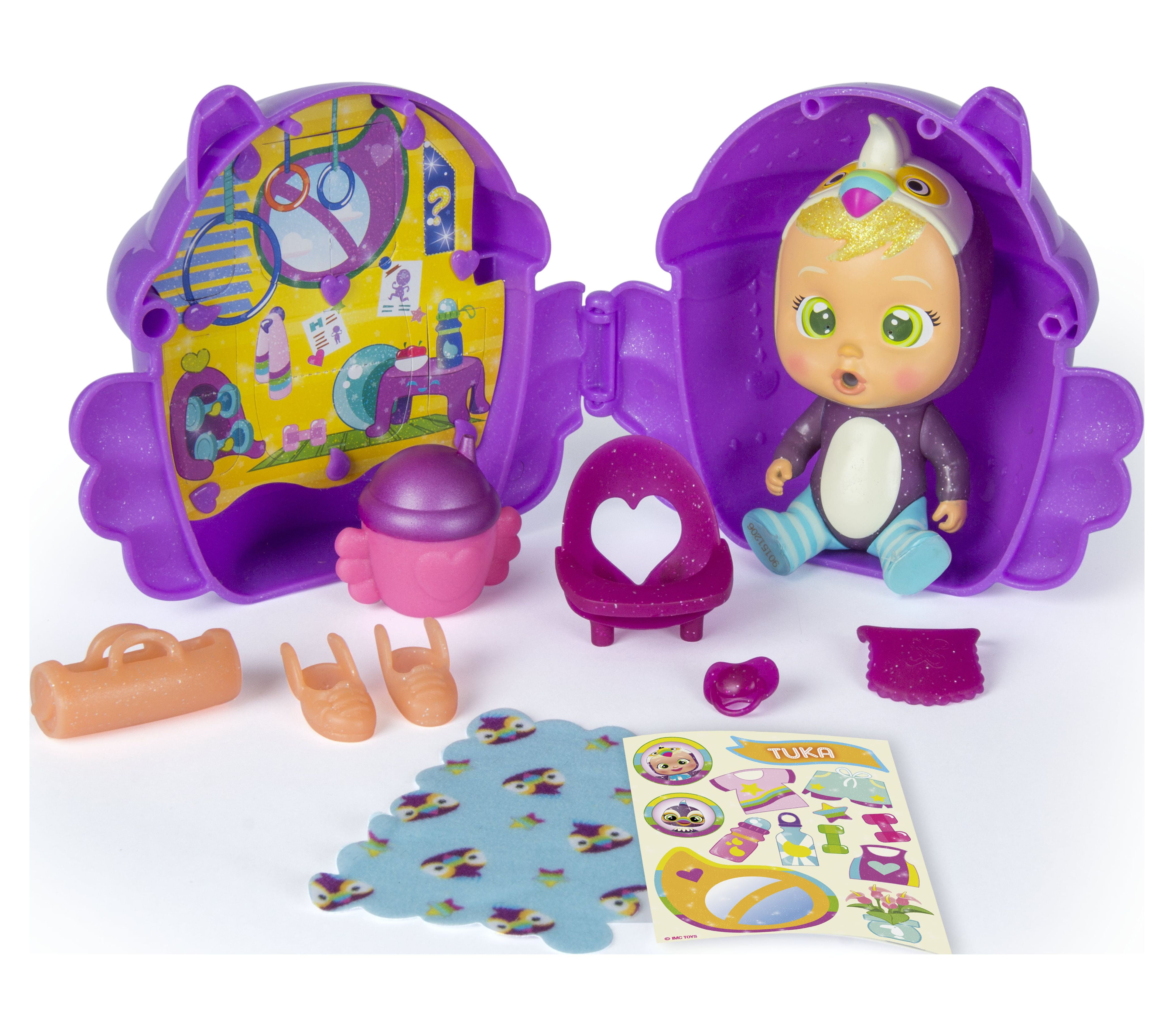 Cry Babies Magic Tears Winged House Surprise Collectable Doll