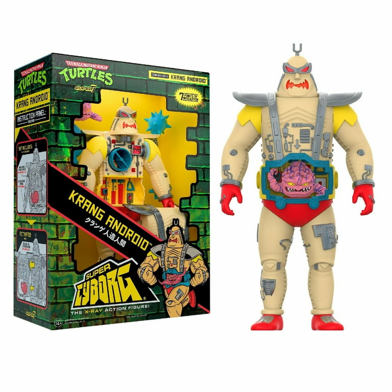 TMNT タートルズ クランゲ&アンドロイドボディ Super7 - Teenage Mutant Ninja Turtles - Super Cyborg - Krang
