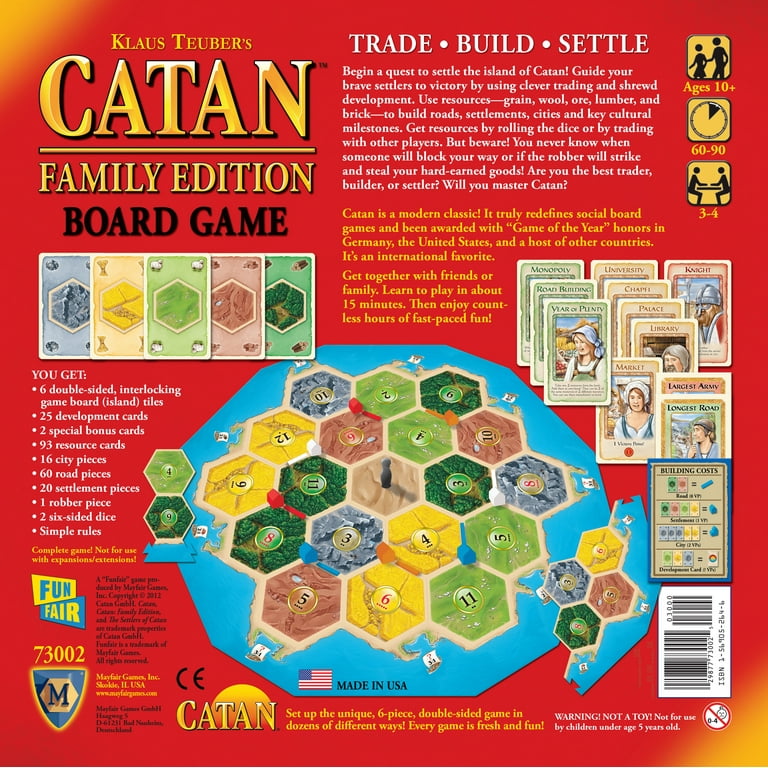 Catan Family Edition Game