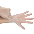 thumbnail image 5 of 100/200/500 Pack  L/XL Extra Large Vinyl PVC Disposable Gloves - Non Latex Rubber, Powder Free, Food Grade Safe Supplies, Hand Glove Dispenser Pack, 5 of 8