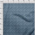 thumbnail image 3 of oneOone Tissu Polyester Spandex Bleu Sarcelle Abstrait Matériel de Robe Tissu Imprimé Tissu au Mètre 56 Pouces de Large, 3 of 5