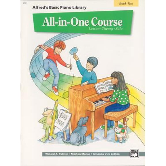 Pre-Owned All-in-One Course for Children: Lesson, Theory, Solo, Book 2 (Alfred's Basic Piano Library) (Paperback) 0739014145 9780739014141