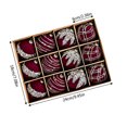 thumbnail image 3 of Fwttom Flocked Christmas Balls Set of 12 - Premium Xmas Tree Ball Ornaments Christmas Decorations Indoor for Christmas Holiday Party Decor, Red 2", 3 of 8