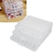 thumbnail image 4 of Caja De Almacenamiento De Pendientes, Soporte Organizador De Joyería Acrílico Transparente De 3 Capas Y 72 Rejillas Con Tapa A Prueba De Polvo Para Collares Y Anillos, 4 of 7