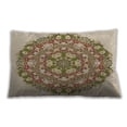 thumbnail image 1 of Ahgly Company Patterned Outdoor Rectangular Khaki Gold Lumbar Throw Pillow, 13 inch by 19 inch, 1 of 5