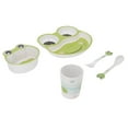 thumbnail image 4 of Vajilla para alimentación de niños, juego de vajilla para niños pequeños, apto para lavavajillas, juego de vajilla para alimentación de niños pequeños, plato para cena de bebé, cuenco, uso práctico, 4 of 14
