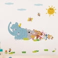 thumbnail image 5 of jeux D'animaux Caricaturaux Chambre D'enfant Chambre Coucher Salon Entre Dcoration Intrieure Stickers Muraux, 5 of 5