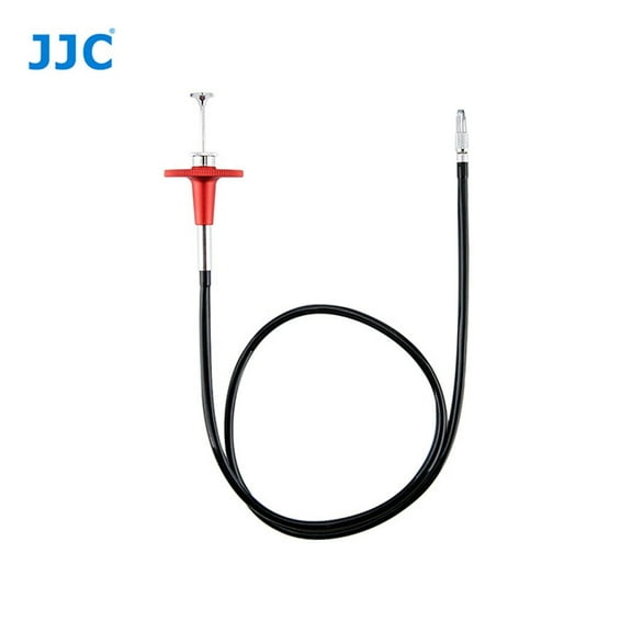 JJC TCR-70R Red / Black 70cm Premier Threaded Mechanical Cable Release