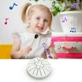 thumbnail image 3 of SPOORYYO Mini 4-inch Carbon Steel Tongue Drum – Compact & Portable Hand Drum with Drumstick, Ideal for Beginners, Kids, Meditation & Travel, 3 of 5
