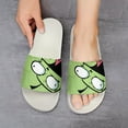 thumbnail image 6 of Invader Zim Unisex Slippers Summer Beach Slippers Casual Non Slip Comfortable Slide Sandals Home Slippers For Men Women, 6 of 8