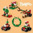 thumbnail image 3 of 6 In 1 Christmas Train Building Blocks, Assembly Shapes Toys For Children, Educational Toys, DIY Assembly Model, Christmas Gift, 3 of 5
