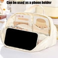 thumbnail image 6 of Qholemyo Double Flap Portable Pencil Case Supplies Pencil Bag Practical Stationery Organizer Ideal For Back To Use, 6 of 6