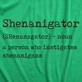 thumbnail image 2 of Womens Shenanigator T Shirt Funny St Patricks Day Party Parade Graphic Novelty Tee Womens Graphic Tees, 2 of 7