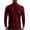 Wine, variant on Turtleneck Men Long Sleeve Thermal Underwear Sweater Mock Solid Color Turtleneck Base Layer Sweatshirt Shirt for Men