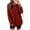 Red, variant on DAFPZW Long Sleeve T-Shirts for Women Loose Fit Soft Knit Thermal Tops Tunic Tops Early Fall Spring Trends Outfits