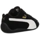thumbnail image 4 of PU & MA Speedcat LaceUp Suede Driving Womens Sneakers In Black White US 5 - 12, 4 of 6