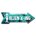 thumbnail image 1 of SignMission P-ARROW8-999990 Panneau Flèche X-ing Alien 8 x 24 Po. de Large, 1 of 4