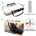 thumbnail image 4 of Sea Lion Large Capacity Foldable Oxford Cloth Toy Basket with Reusable Storage Bins - Ideal for Picnics, Grocery Shopping, and More!, 4 of 7