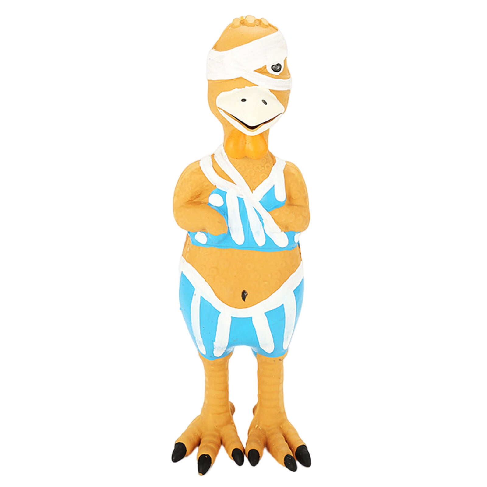 Screaming Rubber Chicken Dog Squeaky Toy Latex Chew Molar Dog Funny Toy