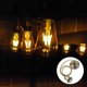 thumbnail image 4 of Mini lámpara colgante industrial simple, soporte de lámpara E27 vintage, tela tejida negra, cable de luz ajustable, kit de iluminación colgante estilo 1, 4 of 5