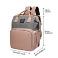 thumbnail image 5 of Diaper Bag Backpack, Tntants 6 in 1 Large Diaper Baby Bag with Changing Station for Boys Girl, Waterproof Baby Diaper Bags for Travel with Insulated Milk Bottle Pocket, 5 of 6