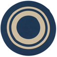 thumbnail image 1 of Colonial Mills Tapis CN20R084X084 Coronado Rond Tressé Tapis Vrai Bleu - 7 Pi., 1 of 1