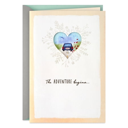 Hallmark Wedding Card (Wishing You Good Stuff Ahead)