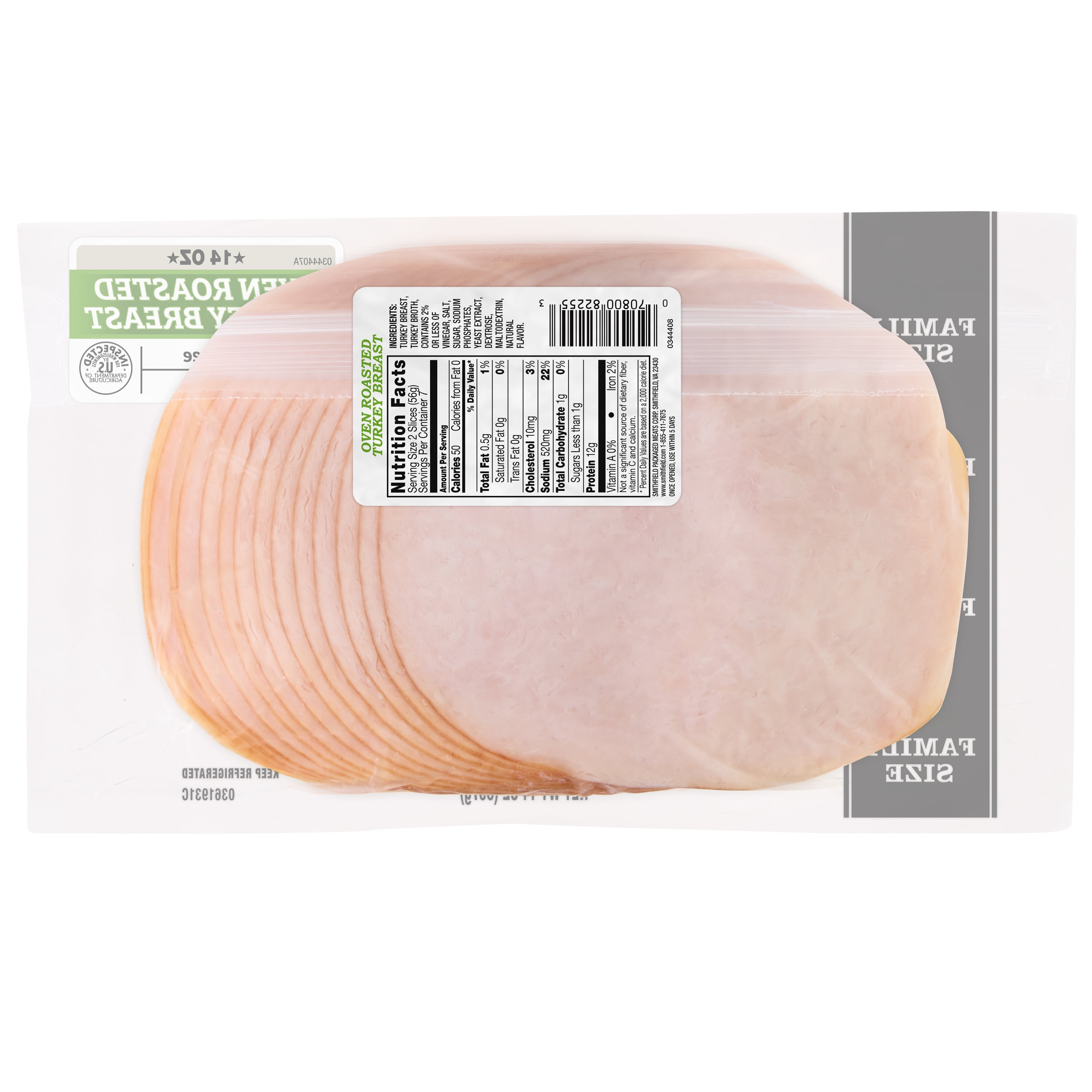 Smithfield Turkey Lunch - Sandwich meat - Walmart Business Supplies