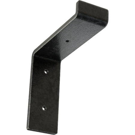 

Ekena Millwork 2 W x 6 D x 6 1/4 H Steel Truss Shelf Bracket Antiqued Pewter