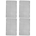 thumbnail image 1 of Fyydes Cooling Tray,Barbecue Cooling Rack,4PCS Barbecue Cooling Rack Stainless Steel Cooling Grid Tray Cake Cookies Baking Rack For Kitchen, 1 of 8