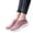 Pink, variant on Kiplyki Weekly Four Seasons Plus Size Slipsole Casual Mesh Breathable Women's Sports Shoes