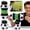 A1_1White 550ml, variant on WUXIAB collapsible water bottles,550ml soccer Ball water bottles,soccer basket stuffers,silicone water bottle,clip on water bottle,BPA-Free with Clip,Leak-Proof Spout,Portable Sports Drink Bottle