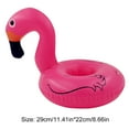 thumbnail image 2 of Soporte Cisne Bebida Vidrio PVC Portátil Piscina Fiesta Decoración (Cisne) Rosa, 2 of 4