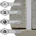 thumbnail image 3 of Flylapdo 1/2in x 100ft Rubber Crack Sealant, Flexible Expansion Joint Filler for Driveways, Easy to Cut & Install, 3 of 9