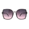 thumbnail image 1 of Womens Celeb Luxury Designer Butterfly Plastic Sunglasses Slate Black Pink, 1 of 4