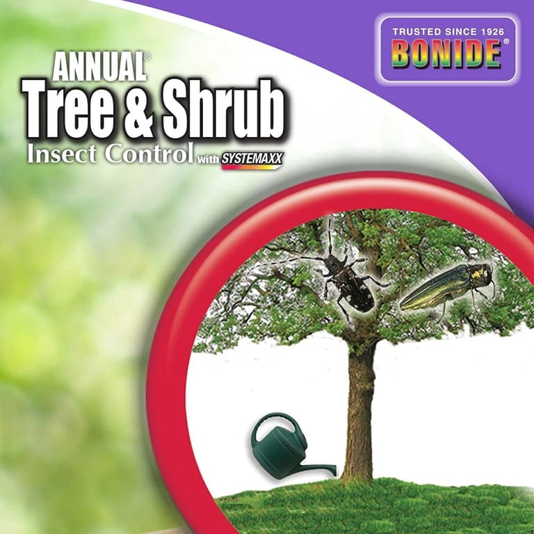 BONIDE 611 Annual Tree & Shrub Insect Control, 128 Fl oz - Walmart.com