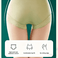 thumbnail image 3 of Womens Underwear Comfortable Full Coverage Lifting High Waisted Body Shaper Lifting Breathable Panties, 3 of 9