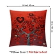thumbnail image 4 of Celebration Theme White Oriental Plum Blossom Chinese Wedding Double Happiness Decoration Pillow Cover, Suitable for Chinese New Couples' Marriage, Family, Bedroom, Wedding, 4 of 7