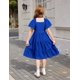 thumbnail image 5 of Vestido Arshiner para niñas, verano, azul real, 7-8 años, poliéster, 5 of 6