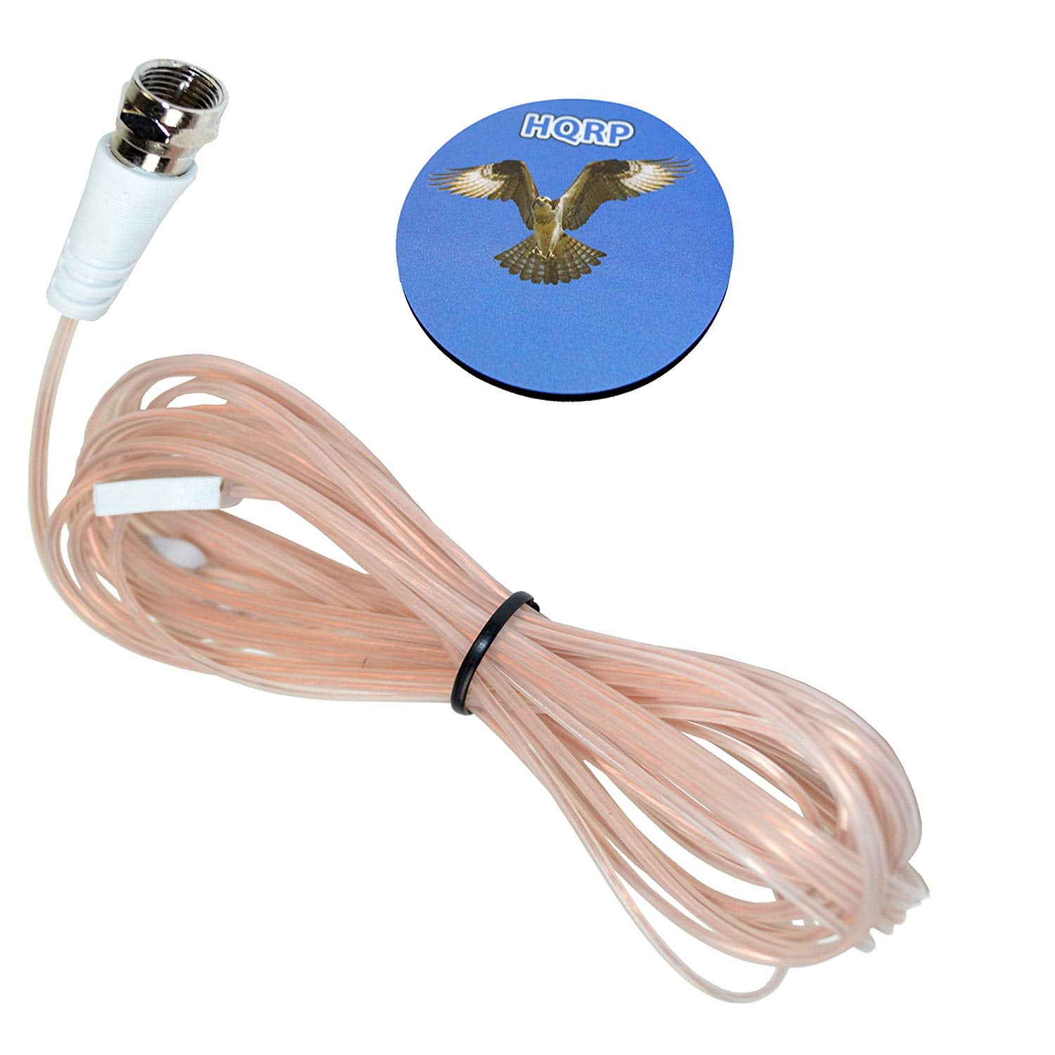 HQRP FM Antenna FType Connector for Yamaha CRXE150 / DSPAX630 / DVR