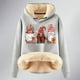 thumbnail image 4 of WILLBEST Sudadera con Capucha Estampada Navideña para Mujer XXX-Grande, 4 of 4