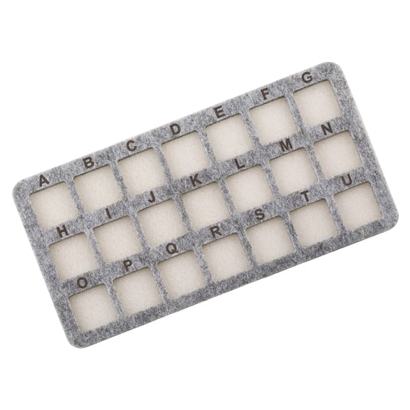 Portable Multi Compartment Beading Workstation Craft Mat Bead Sorting Mats Perfect for Jewelry Enthusiasts Present