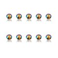 thumbnail image 2 of Nail Rhinestones Flat-Bottom Multi-faceted Sides DIY Handcraft Excellent Gloss Manicure Crystal Different Styles Mobile Phone Ghost Light, 2 of 6