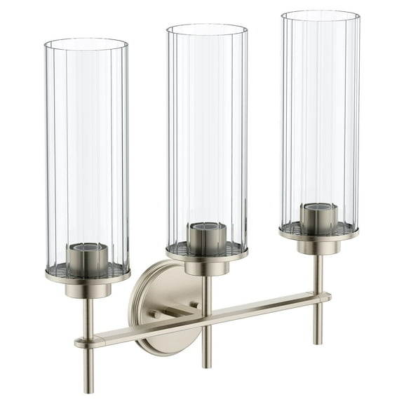 Moen Yb1763 Greenfield 3 Light 19" Wide Vanity Light - Nickel