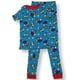 thumbnail image 4 of Pijama de algodón Mario para niños Juego de 4 piezas de pijamas de manga corta Super Mario para niños FamTogether Ropa de dormir, 4 of 5