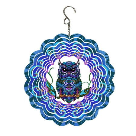 

LuoYinDa Garland for Chandelier New Animal Wind Rotating Pendant Outdoor Garden Garden Animal Decoration 3D Rotating Wind Rotating Pendant