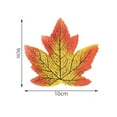 thumbnail image 2 of 50Pcs Simulated Maple Leaf, 3.9" x 3.5" Autumn Fall Artificial Leaves for Wedding Party Thanksgiving Decorations Table Room Home Decor Photography Props,Style 1, 2 of 6