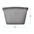 thumbnail image 5 of Silicone Steam Sanitizing Bag, Grey, 5 of 6