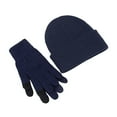 thumbnail image 2 of LShunze Winter Warm Beanie Hat Touchscreen Gloves Set, Soft Skull Cap Gloves Set for Men and Women with Warm Knit Fleece Lined, 2 of 8