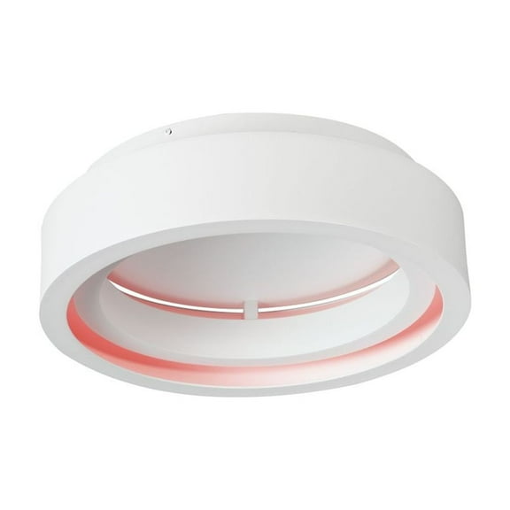 ET2 Lighting - iCorona WiZ - 36W 1 LED Flush Mount-5.5 Inches Tall and 17.75